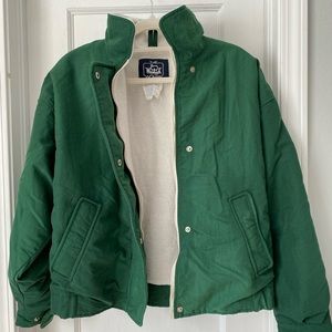 Vintage Woolrich Green Jacket Size Medium